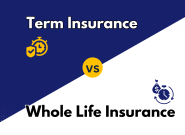 Comparison of Term and Whole Life Insurance Policies for financial security and benefits.