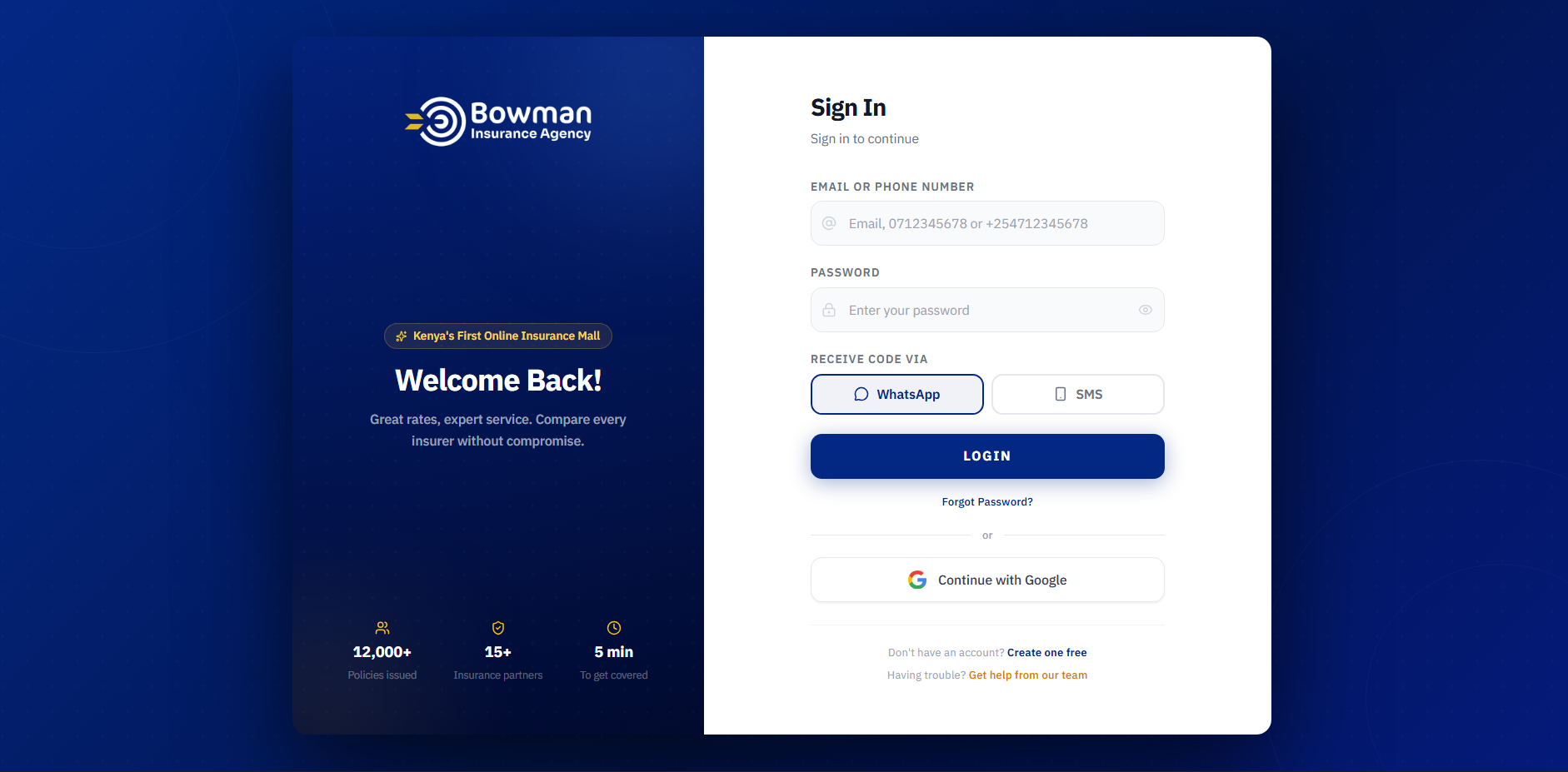 Bowman Portal Login
